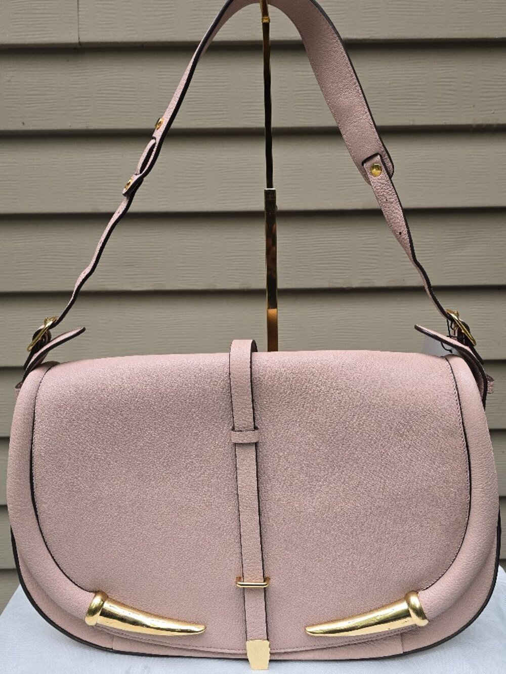 Authentic Roberto Cavalli Large Fang Shoulder Bag